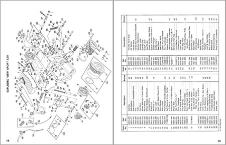 Attex Coleman 5 30 Mini Bike Parts Manual