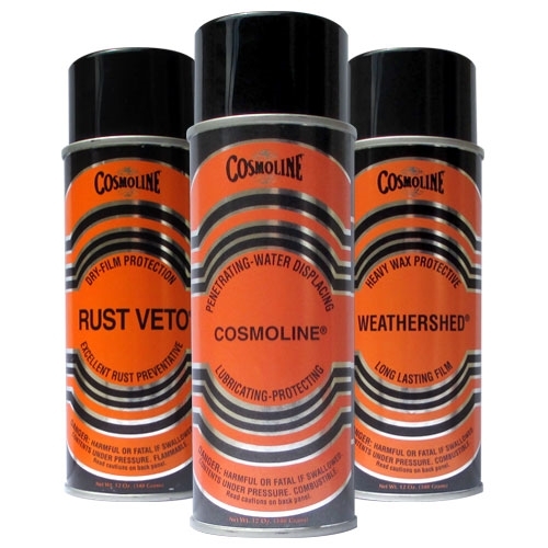 Cosmoline Rust Preventative Assortment Spray Cans